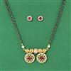 Antique Classic Mangalsutra With Gold Plating