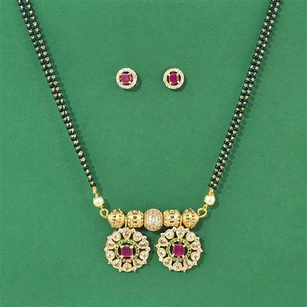 Antique Classic Mangalsutra With Gold Plating