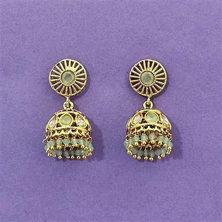 Antique Delicate Earring With Gold Plating