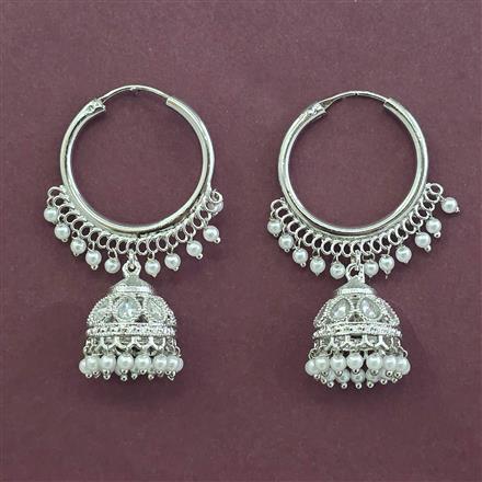 Antique Bali With Rhodium Plating