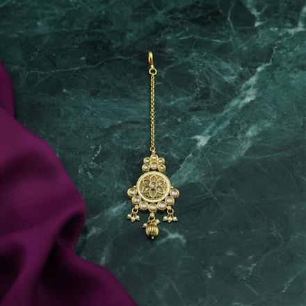 Antique Classic Tikka With Gold Plating