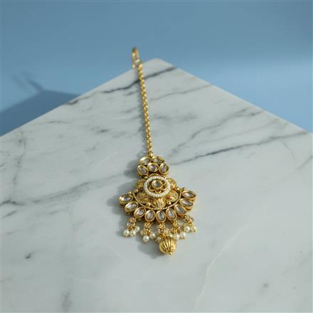 Antique Classic Tikka With Gold Plating