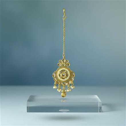 Antique Classic Tikka With Gold Plating