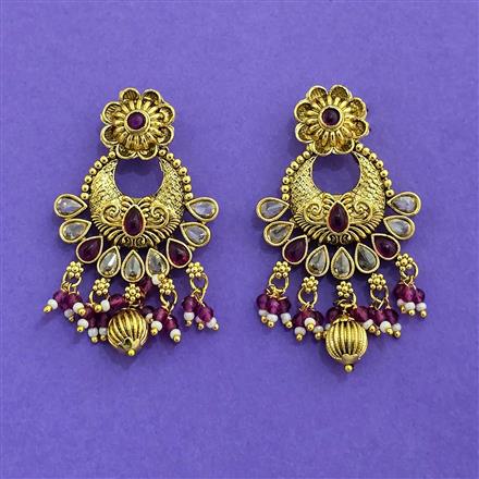 Antique Classic Earring With Gold Plating