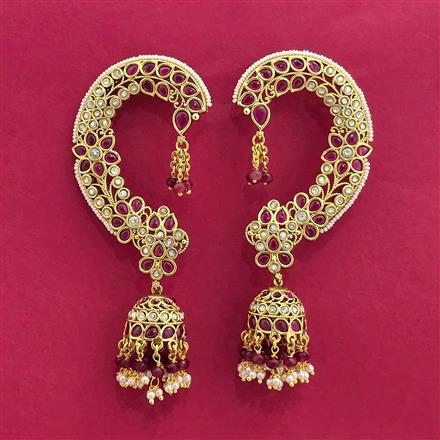 Antique Earcuff With Gold Plating