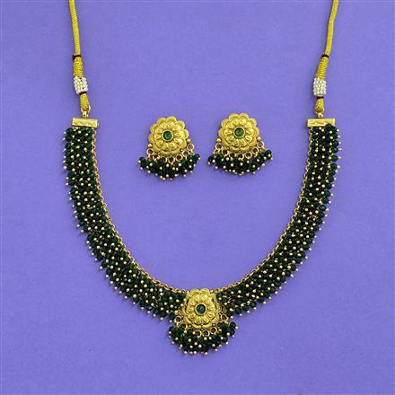 Antique Classic Necklace With Gold Plating