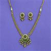 Antique Classic Necklace With Matte Gold Plating