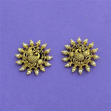 Antique Tops With Matte Gold Plating
