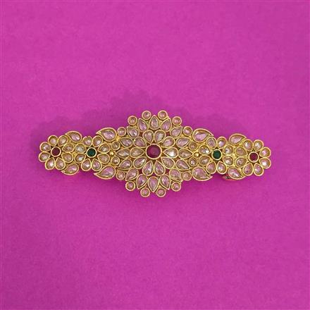 Antique Classic Hair Clip With Gold Plating