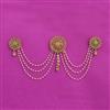 Antique Classic Hair Brooch With Gold Plating