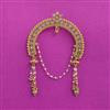 Antique Classic Hair Brooch With Gold Plating
