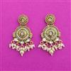 Antique Classic Earring With Matte Gold Plating
