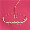 Antique Choker Necklace With Gold Plating