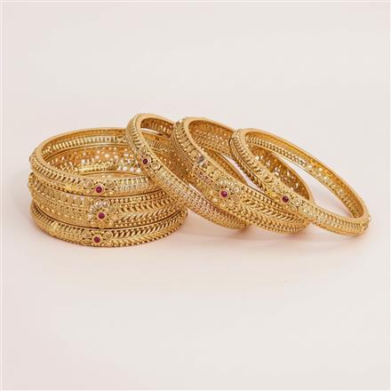 Antique Classic Bangles With Gold Plating