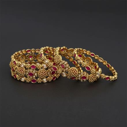 Antique Classic Bangles With Gold Plating