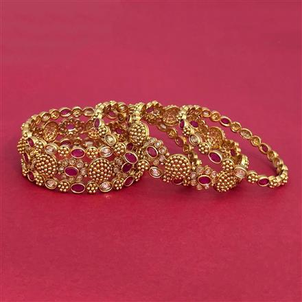 Antique Classic Bangles With Gold Plating