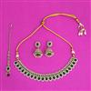 Antique Classic Necklace With Mehndi Plating