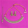Antique Classic Necklace With Mehndi Plating