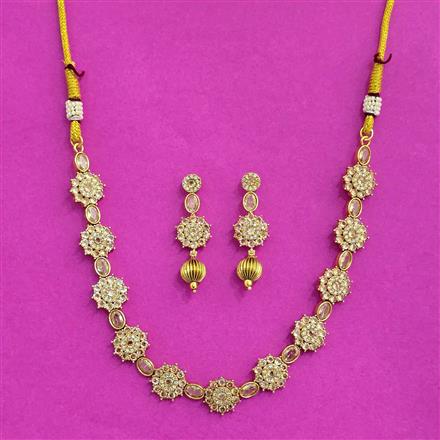 Antique Classic Necklace With Gold Plating