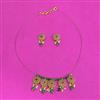 Antique Classic Pendant Set With Gold Plating