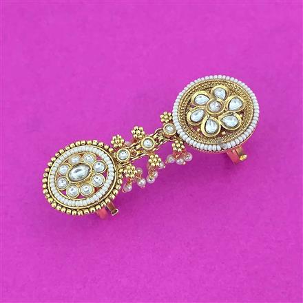 Antique Double Ring With Gold Plating