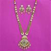 Antique Meenakari Necklace With Matte Gold Plating