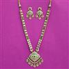 Antique Meenakari Necklace With Matte Gold Plating