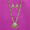 Antique Meenakari Necklace With Matte Gold Plating