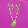 Antique Meenakari Necklace With Matte Gold Plating