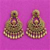 Antique South Indian Earring With Gold Plating