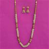 Antique Mala Necklace Set With Gold Plating