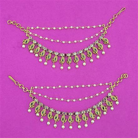 Antique Classic Ear Chain With Gold Plating