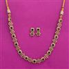 Antique Classic Necklace With Matte Gold Plating
