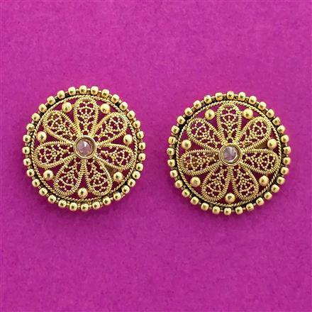 Antique Tops With Matte Gold Plating