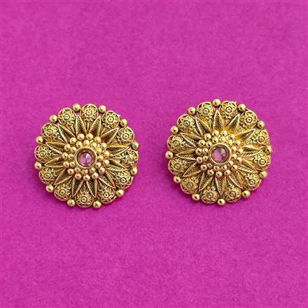 Antique Tops With Matte Gold Plating