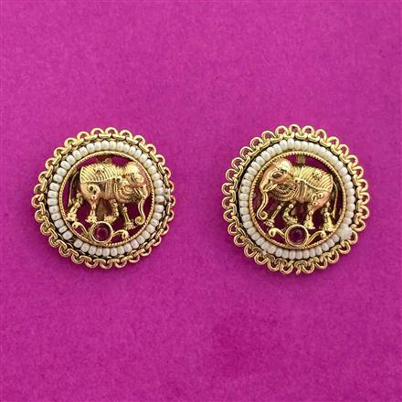 Antique Tops With Matte Gold Plating