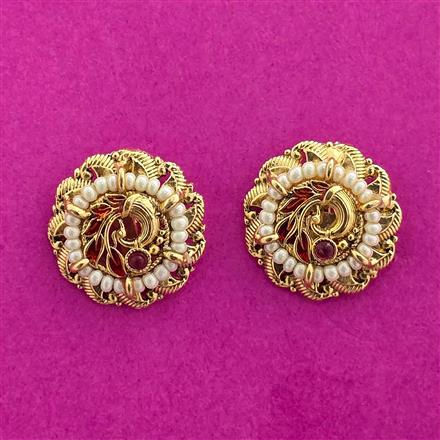 Antique Tops With Matte Gold Plating