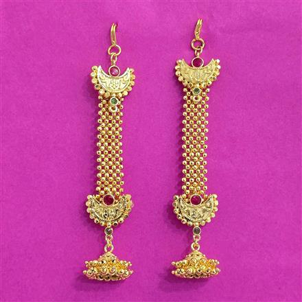 Antique Earcuff With Gold Plating