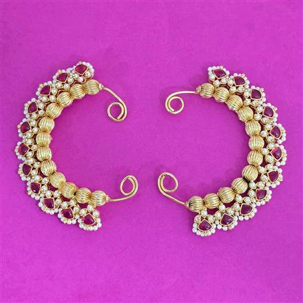 Antique Earcuff With Gold Plating