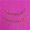 Antique Classic Ear Chain With Matte Gold Plating