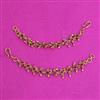 Antique Classic Ear Chain With Matte Gold Plating