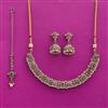 Antique Classic Necklace With Mehndi Plating