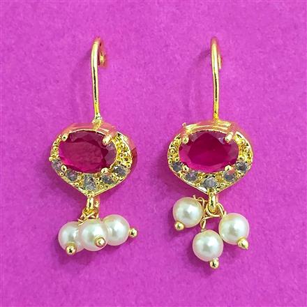 Antique Moti Earring With Gold Plating