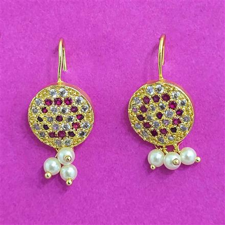 Antique Moti Earring With Gold Plating