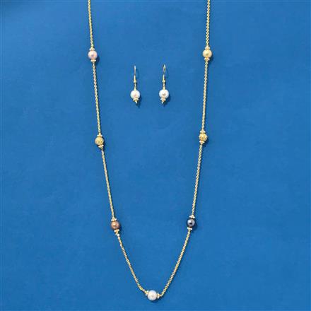 Antique Mala Necklace With Gold Plating