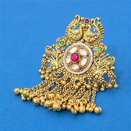 Antique Adjustable Ring With Gold Plating