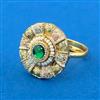 Antique Adjustable Ring With Gold Plating