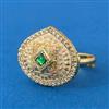 Antique Adjustable Ring With Gold Plating