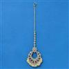 Antique Moti Tikka With Mehndi Plating