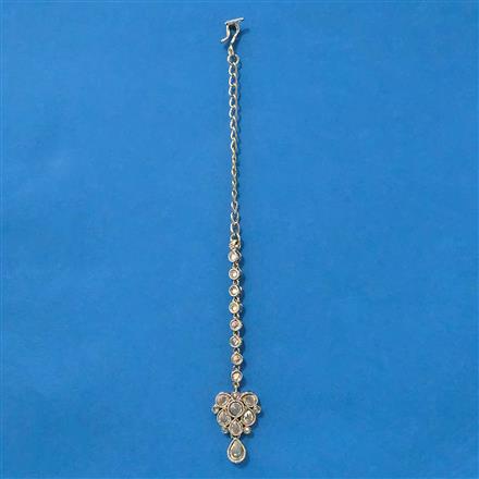 Antique Classic Tikka With Mehndi Plating